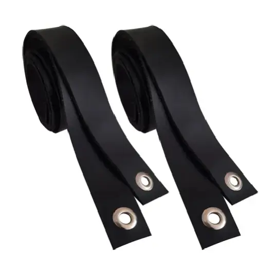 Suporte para Prateleira Par de Alças Tira de Couro Ecológico, varias medidas 50cm 80cm 1Metro Mão francesa
