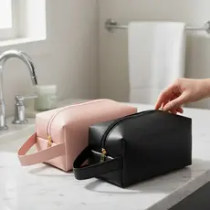 Kit 2 Bolsa feminina Necessaire Organizadora pequena maquiagem acessorios