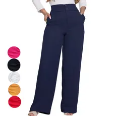 Calça Feminina Pantalona Dunas Com Bolso Confortavel