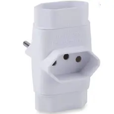 pino adaptador 3 saidas pct c/ 3 unidades