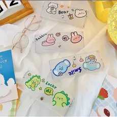 Bolsa De Óculos Transparente Estojo Para Homens E Mulheres Acessórios À Prova D'água