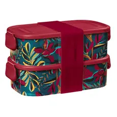 Marmita Dupla Com Cinta 600ml Avon / Marmita 1L avon coleção 2025  - escolha a estampa
