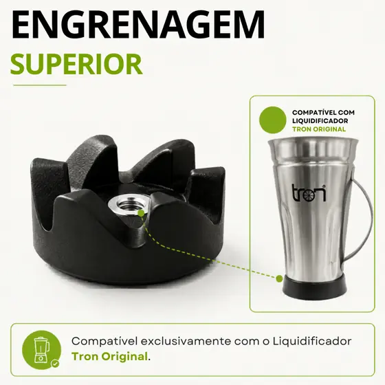 Peça do Copo Liquidificador Original Tron