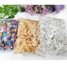 Kit 1.000 Anéis Reguláveis Para Trança Box Braids e Dreads – Acessórios de Cabelo Dourado / Prata / Colorido -WL