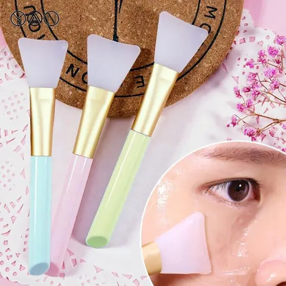 Pincel de Silicone Aplicadora de Mascara Facial Promoção - Entrega Pronto - WL
