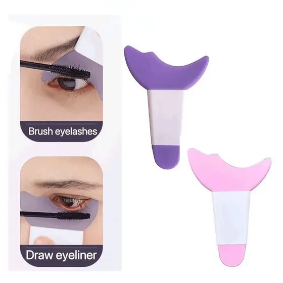 Protetor e Molde Para Delineador/Cílios e Sombra-Ferramenta Prática Para Maquiagem Perfeita nos Olhos