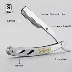 Navalhete Metal Sekich C/ 5 Laminas Sekich