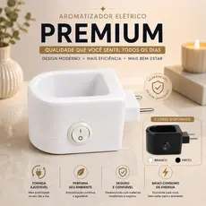 DIFUSOR AROMATIZADOR ELÉTRICO BIVOLT AROMATIZADOR DE AMBIENTE TOMADA ESSÊNCIAS CASA PERFUMADA