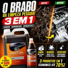 Desengraxante Concentrado Shampoo Automotivo Limpeza Pesada Motor Corrente Carro Moto Detergente Desincrustante