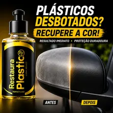 Restaurador E Revitalizador De Plástico Automotivo Para Choque Painel Carro Proteção UV Perfect Cars