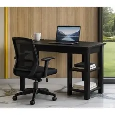 Kit Mesa Office + Cadeira Mesh Ergonômica para Escritório
