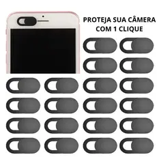 Kit 3–20 Protetor Câmera Deslizante Celular Notebook Anti Espionagem cover webcam notebook