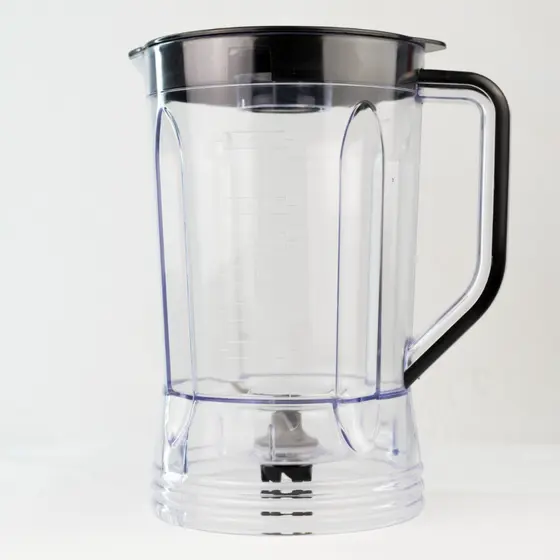 Copo De Liquidificador Compatível Arno Power Max 700w / 1000w / 1400w Cristal Preto