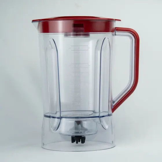 Copo De Liquidificador Compatível Philco Ph900 1200w Tampa Vermelha
