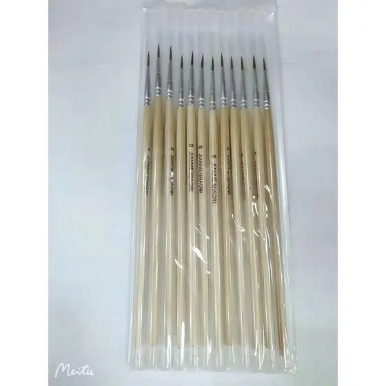 Jogo Pincéis Ponta Fina Nailart/desenho Em Unhas Arte/pincel