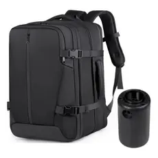 Mochila De Bordo Grande De Viagem Bombinha De Ar Expansivel