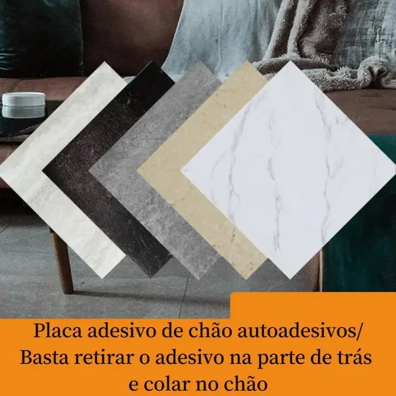 KIT DE 30 UNIDADES DE Placa Revestimento de Parede/Chao 3D Marmore 30x30cm 30 peças