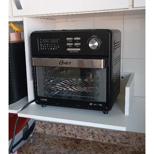 PRATELEIRA Para Airfryer, sanduicheira, cafeteira em Mdf branco