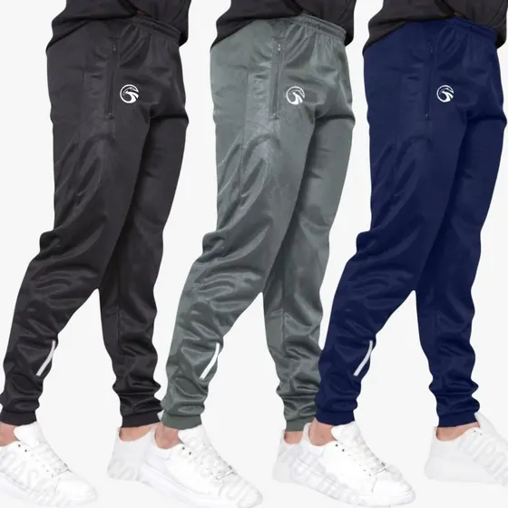 Calça Chimpa Masculina - Kit 3 Calças - do P ao GG - Ótimas para caminhadas e academia - Totalmente flaneladas.