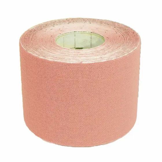 Fita Kinésio Funcional Muscle Fix 5x500cm Rolo Bege Multilaser - HC041
