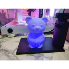 Suporte de GPU Urso RGB – Design Criativo com Estilo, Proteção e Performance!