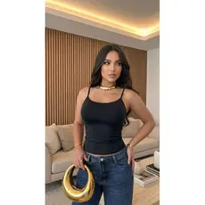 Blusa Regata Alcinha Casual Verão Confortável Suplex Poliamida Com Forro