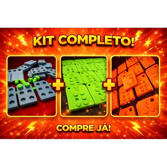 Alfabetização Em Braille Celas Reglete Matematica Numerais Superfície Tátil Monte Kit Movel