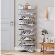 Sapateira Vertical 9 Andares 27 Pares Organizador Prático Desmontável Envio Imediato