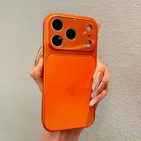 Nova Capa De Armadura À Prova De Choque De Vidro Nano AG Para iPhone 17 16 15 14 12 Pro Max Traseira Rígida