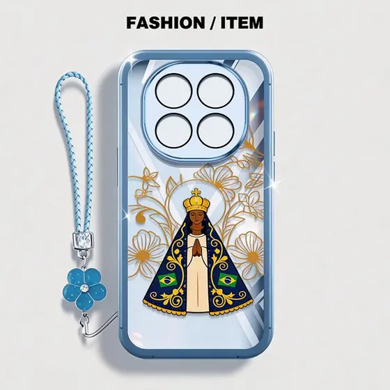 YBD Capa De Telefone Transparente Para Redmi Note 15 Pro + Plus 17 Max Xiaomi POCO M8 Semana Sagrada Da Ressurreição Vir
