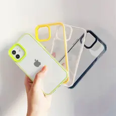 Capinha Transparente 3 em 1 Iphone XR/11/11Pro Max/12/12Pro/12Pro Max/13/13Pro/13 Pro Max Capa Protetora Silicone
