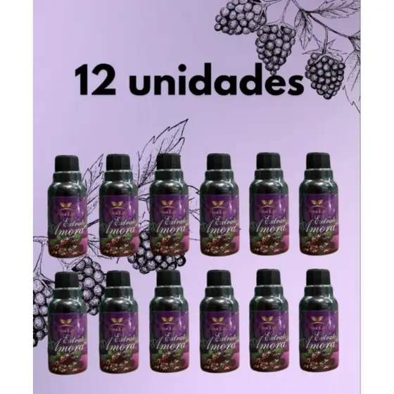 Gotas de amora 30ml fina life 12un
