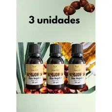 oleo vegetal ojon (batana)100% puro 3 unidades HIDRATAÇÃO- NUTRIÇÃO