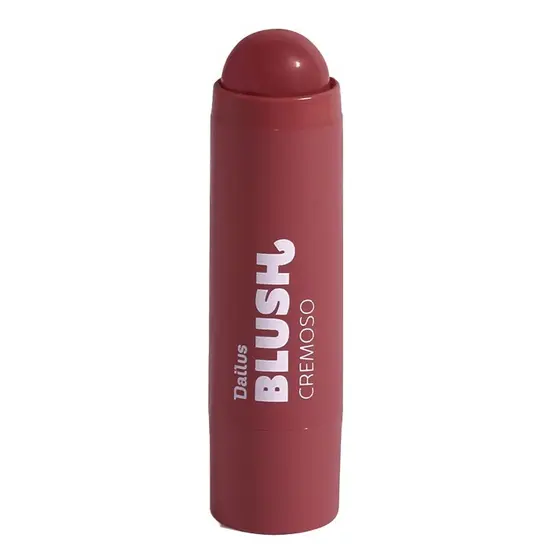 Blush Dailus Cremoso Bastão 26g Marsala Novo