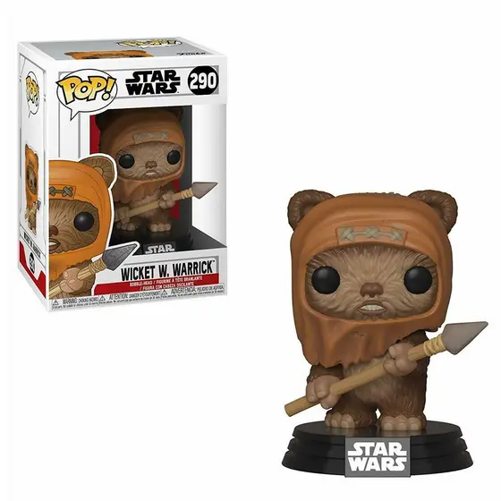 FUNKO POP STAR WARS RETURN OF THE JEDI - WICKET W.WARRICK 290 NOVO ORIGINAL