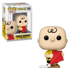 FUNKO POP PEANUTS CHARLIE BROWN W/KITE 1678  NOVO ORIGINAL