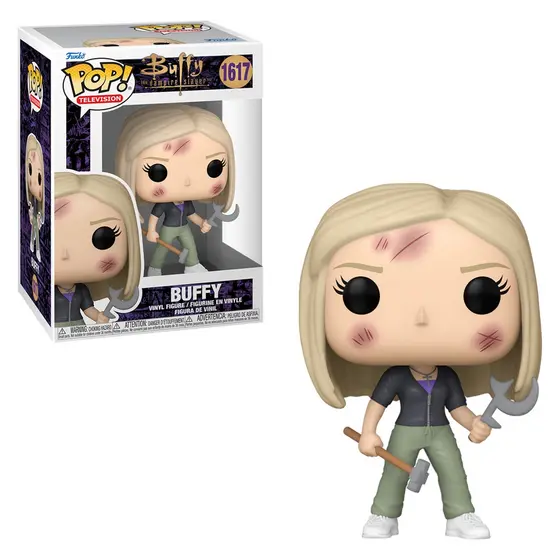 FUNKO POP BUFFY THE VAMPIRE SLAYER BUFFY W/WEAPONS 1617 NOVO ORIGINAL