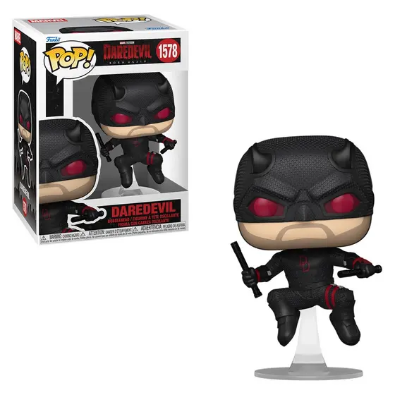 FUNKO POP MARVEL DAREDEVIL BORN AGAIN - DAREDEVIL (BLACK SUIT) 1578 NOVO ORIGINAL