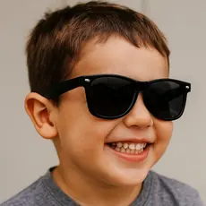 Óculos de Sol Infantil Preto Branco Vermelho Rosa Roxo