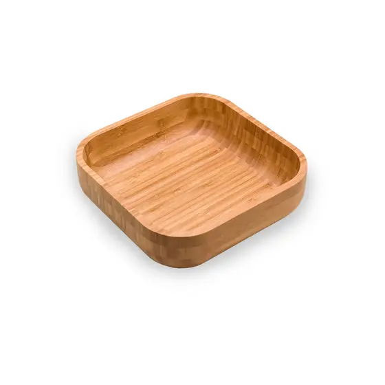 Bowl Em Bambu Quadrado - Oikos