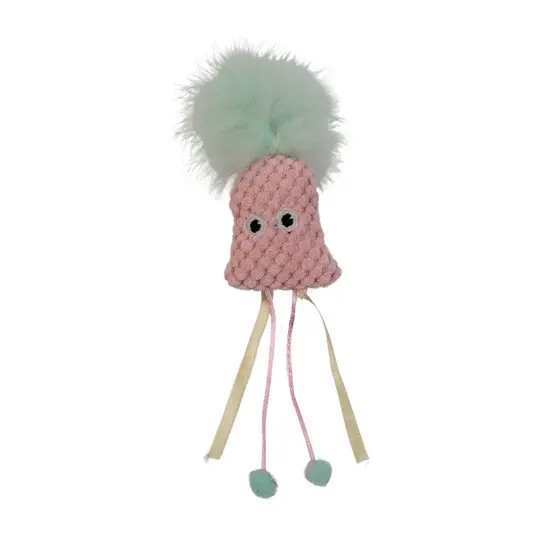 Brinquedo Pelúcia Lula com Catnip para Pet - Oikos Animal