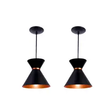 Luminaria de teto kit2 Luxo estilo Lustre Balcao Cozinha varanda Sala Quarto Sala de jantar Area