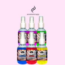 Kit 1, 2, 3 ou 6 Spray para carro 100ml – Cheiro de Carro (Lavanda, Tutti-Frutti, Malbec, Essencial, Quasar, Carro Novo)