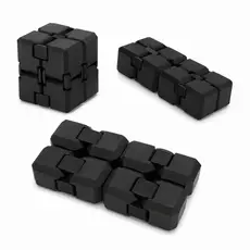 Fidget Cubo Infinito Antiestresse Dobrável – Relaxante, Portátil e Resistente