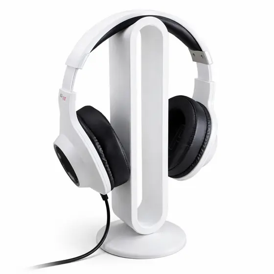 Suporte de Headset Giratório 3D – Design Moderno e Encaixe Seguro