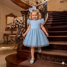 Vestido Infantil feminino para festa e festivais Menina (1 a 8 anos)