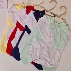 Conjunto RN Pagão 100% Algodão com 3 peças para meninos e meninas - Recém-Nascido / Reborn