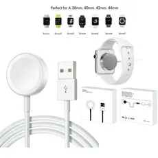 Carregador Relógio Magnético Indução USB  Apple Watch Original Series 3 4 5 6 7