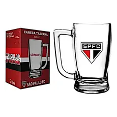 Caneca De Vidro Oficial Chop Cerveja Taberna São Paulo 340ml