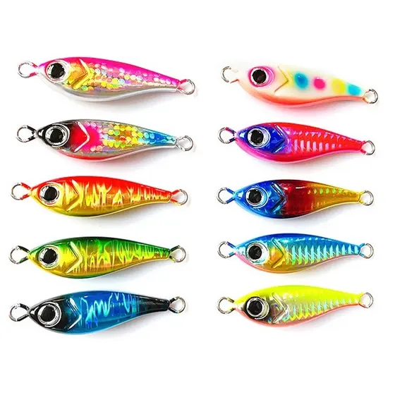 Nova Isca De Pesca Isca Artificial De Pesca 7g/10g/15g/20g/30g Iscas No Mar Artificiais Lenta